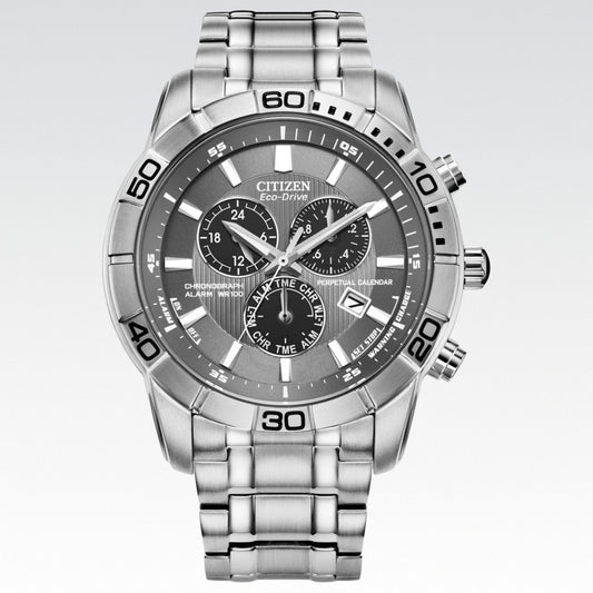 Reloj Citizen Eco Drive Brycen Chronograph de acero inoxidable para hombre - Vitrina