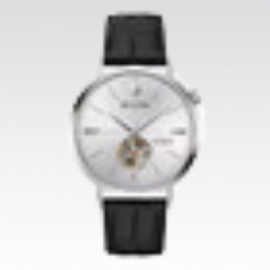 Reloj Bulova Aerojet 96a315 Original Hombre Automático Piel - Nuevo