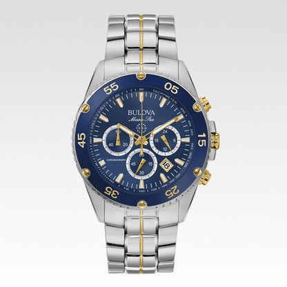 Reloj para Hombre Marine Star De Vestir, Plata, azul - Nuevo