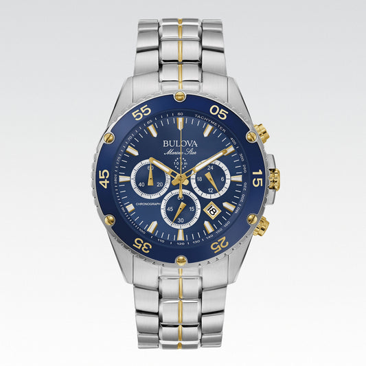 Reloj para Hombre Marine Star De Vestir, Plata, azul - Nuevo