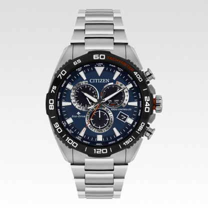 Reloj Citizen Eco Drive Promaster Land Atomic de acero inoxidable para hombre, 45 mm - Vitrina