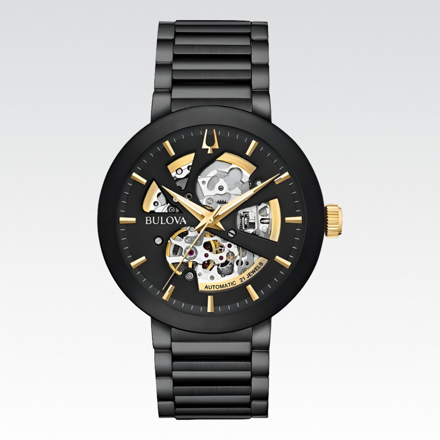 Reloj Bulova Automatic Skeleton Original 98a203 E-watch - Nuevo