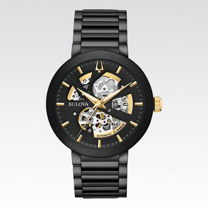 Reloj Bulova Automatic Skeleton Original 98a203 E-watch - Nuevo