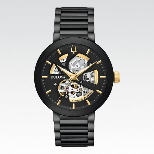 Reloj Bulova Automatic Skeleton Original 98a203 E-watch - Nuevo