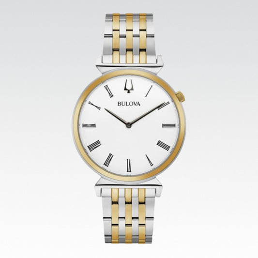 98a233 Reloj Bulova Quartz Regatta Plateado/dorado - Plateado/dorado - Dorado - Color Diamond Gold Champagne - Vitrina