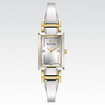 Bulova Classic Diamond De Mujer - Nuevo