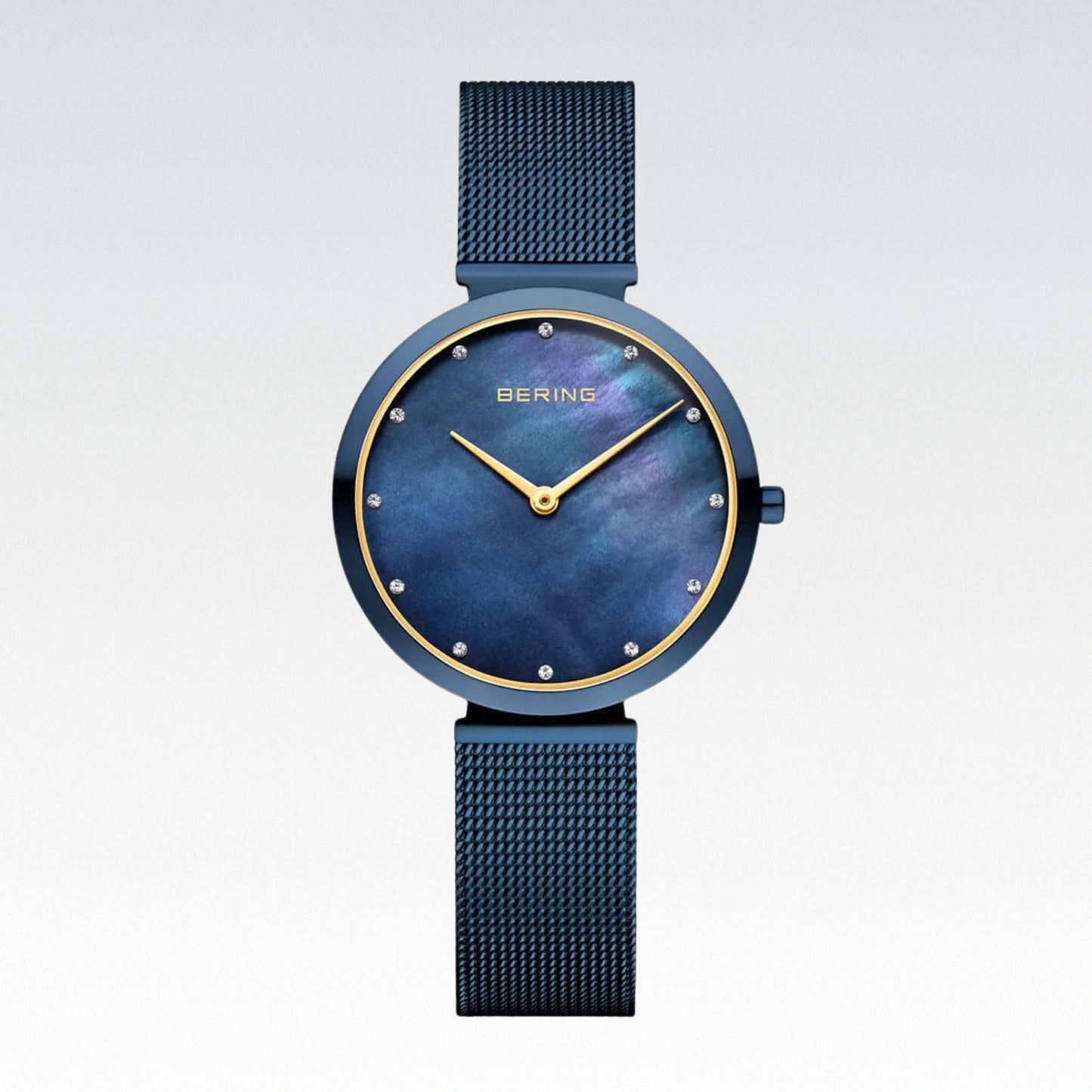 Classic azul pulido Mujer Vitrina - Vitrina