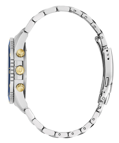 Reloj para Hombre Marine Star De Vestir, Plata, azul