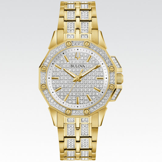 BULOVA OCTAVA DORADO 98L302 - NUEVO