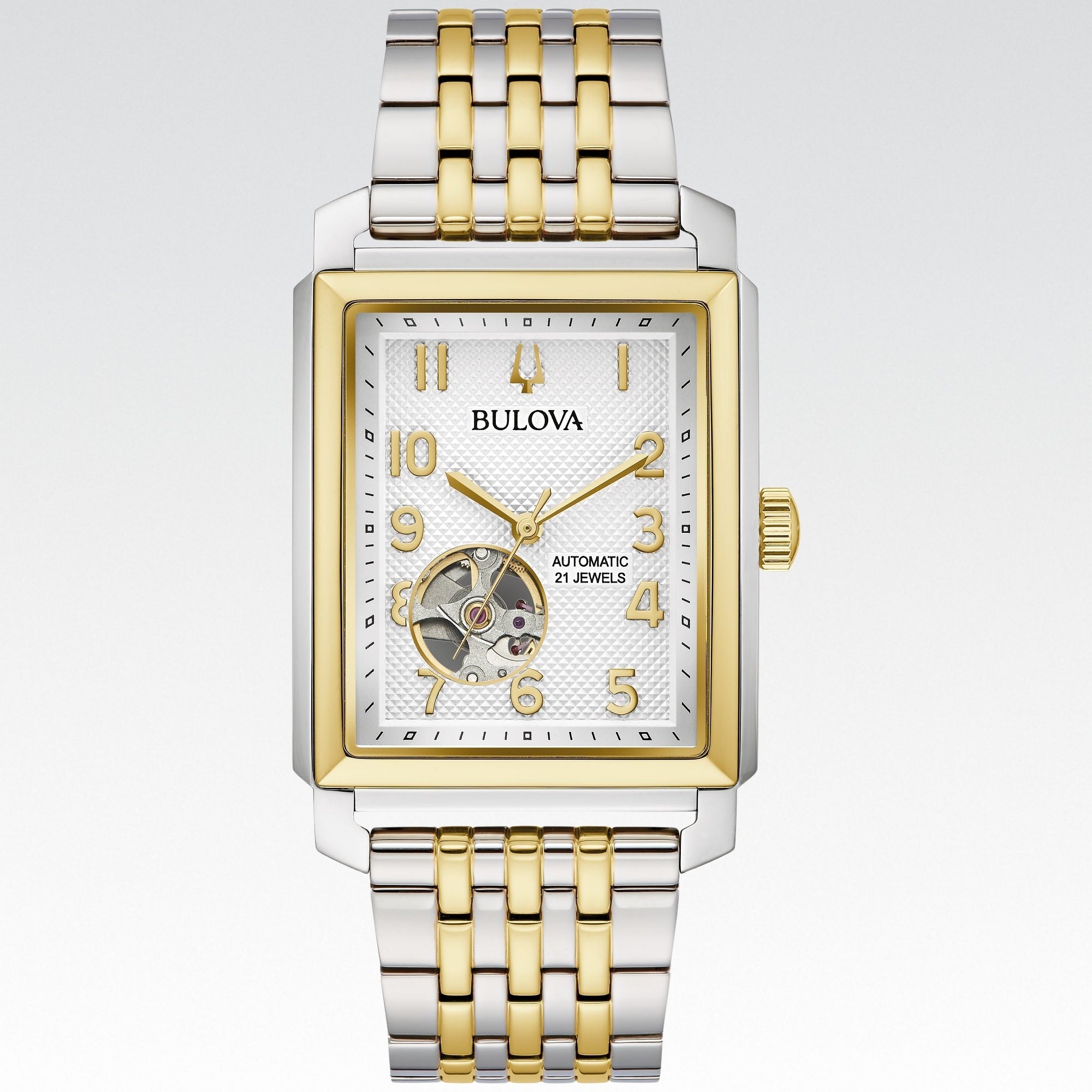 BULOVA SUTTON DOS TONOS 98A308 - NUEVO