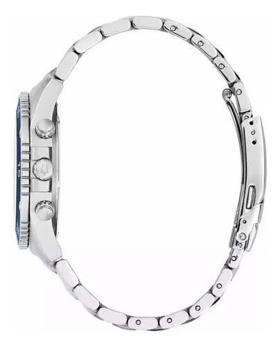 Reloj Bulova Marine Star 98b423 Original Hombre Acero