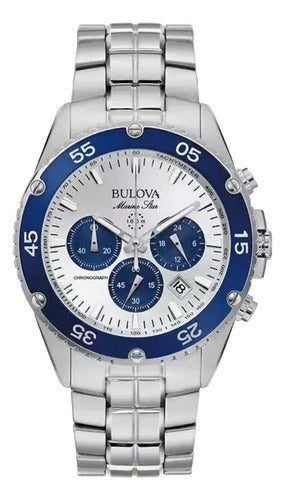 Reloj Bulova Marine Star 98b423 Original Hombre Acero