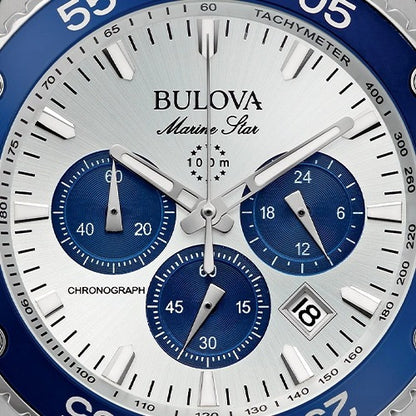 Reloj Bulova Marine Star 98b423 Original Hombre Acero