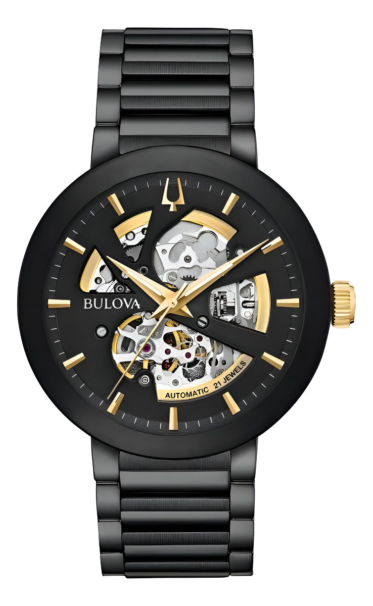 Reloj Bulova Automatic Skeleton Original 98a203 E-watch