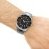 Reloj Bulova Sport 98a195 Original Hombre Acero Plateado Negro Negro