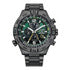 Citizen Promaster Navihawk Graystainless At8227-56x Dcmstore - Negro - Negro - Verde Oscuro