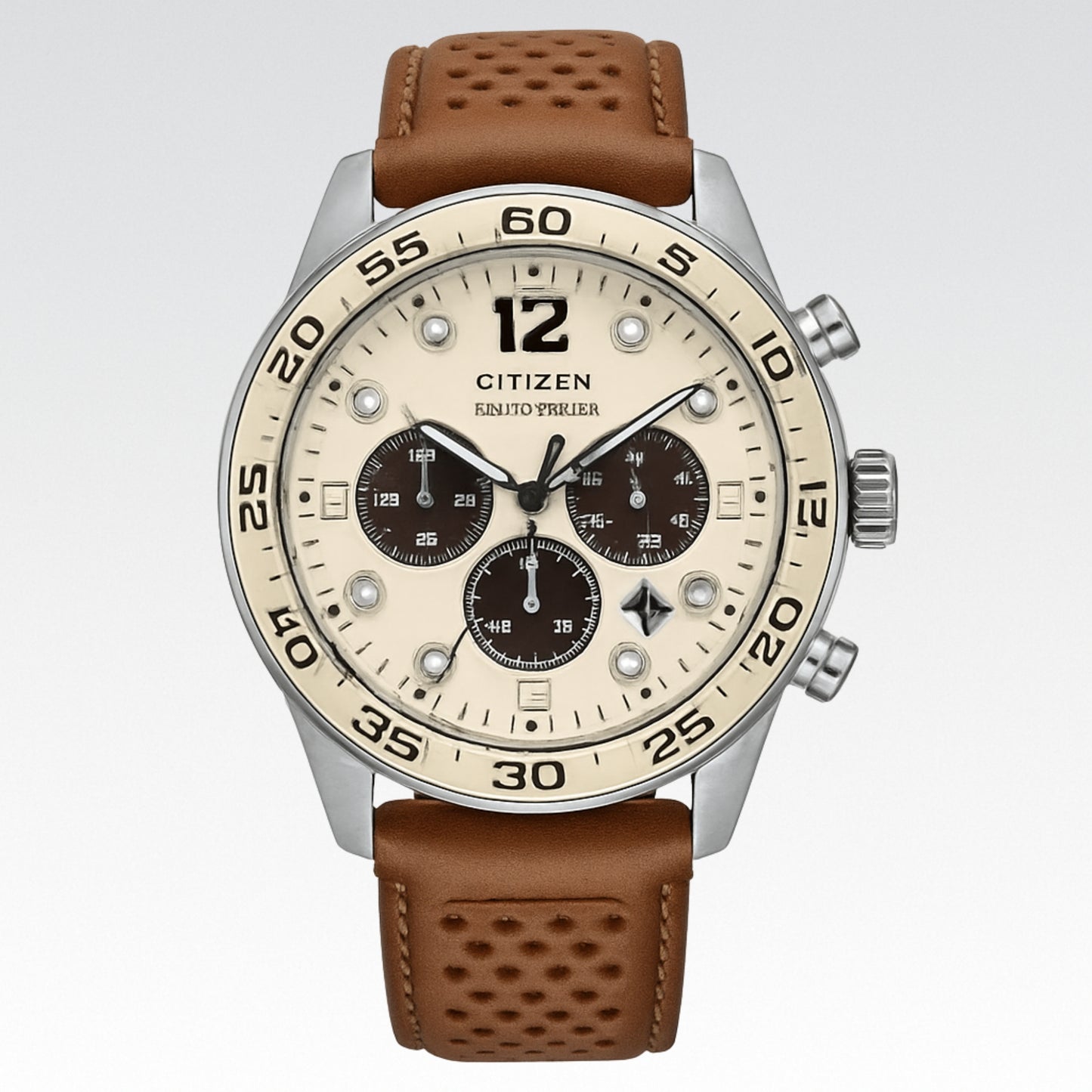 Reloj Citizen Eco Drive Weekender Cronógrafo de Cuarzo para Hombre, Acero Inoxidable, 44mm - Vitrina