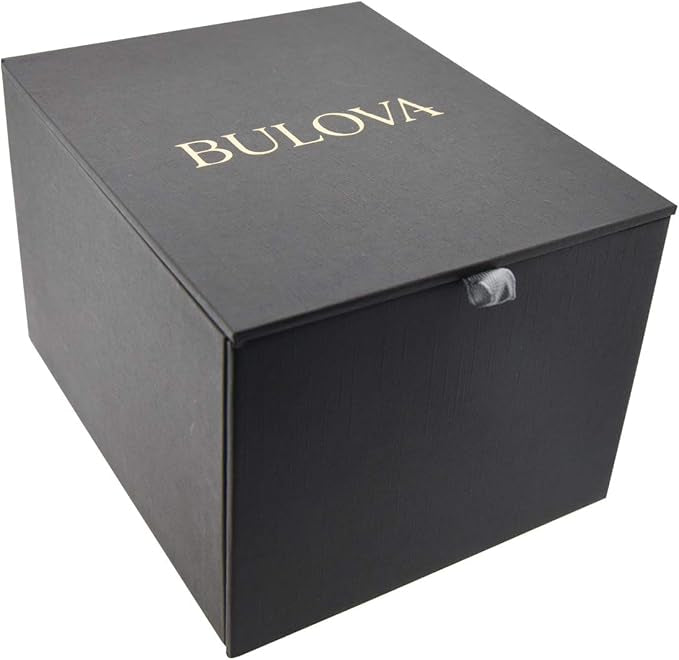 Bulova - Reloj moderno de cuarzo para hombre, acero inoxidable, diamante - Nuevo
