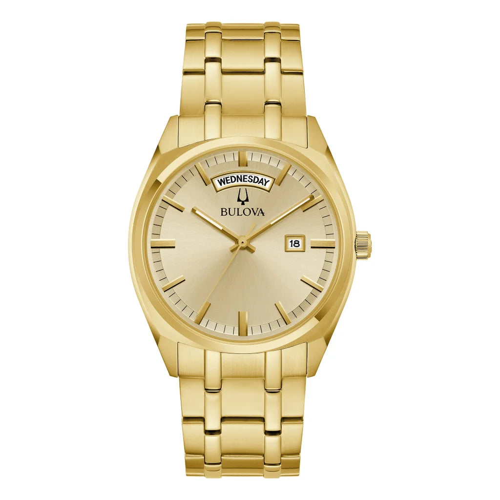 Bulova Surveyor Gold Stainless Steel Men's Watch, 39mm - Vitrina