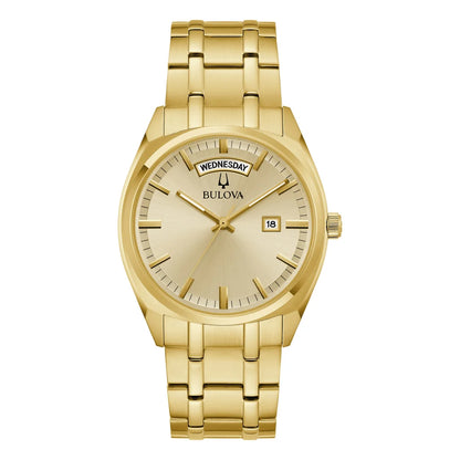 Bulova Surveyor Gold Stainless Steel Men's Watch, 39mm - Vitrina