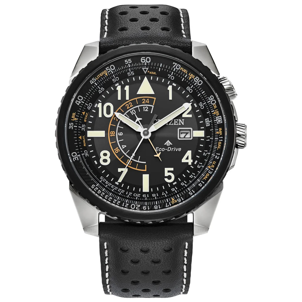 Reloj de cuarzo de acero inoxidable Citizen Eco Drive Promaster Air para hombre - Vitrina