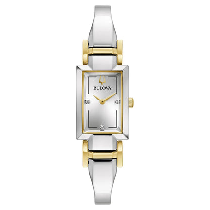 Bulova Classic Diamond De Mujer - Nuevo
