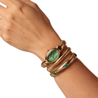 Juego de pulseras y relojes para mujer Anne Klein - Nuevo