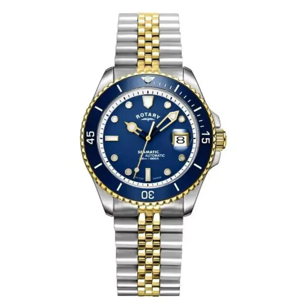 Reloj automático para hombre de acero inoxidable Seamatic - Nuevo