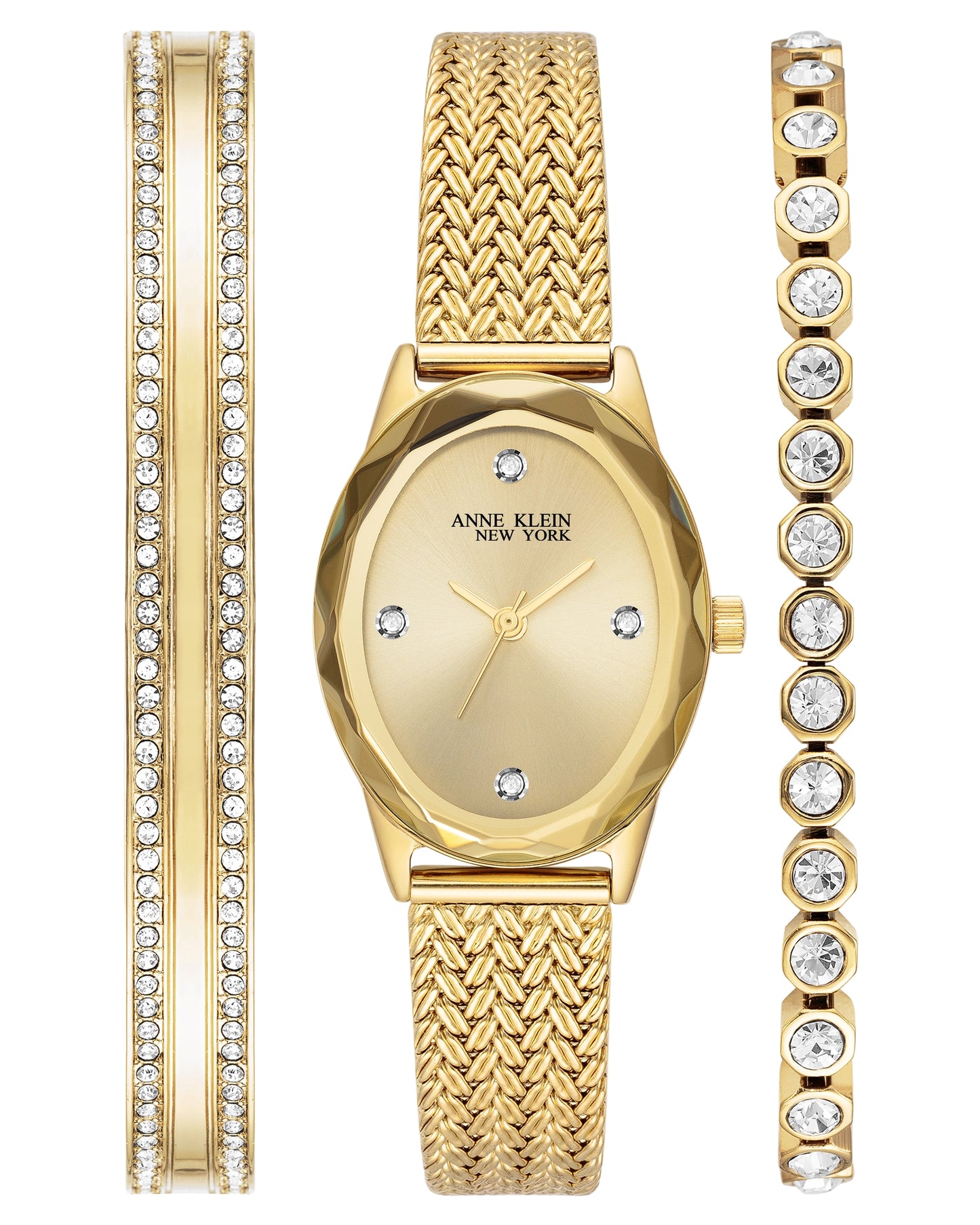 Juego de reloj y pulsera para mujer Anne Klein - Vitrina