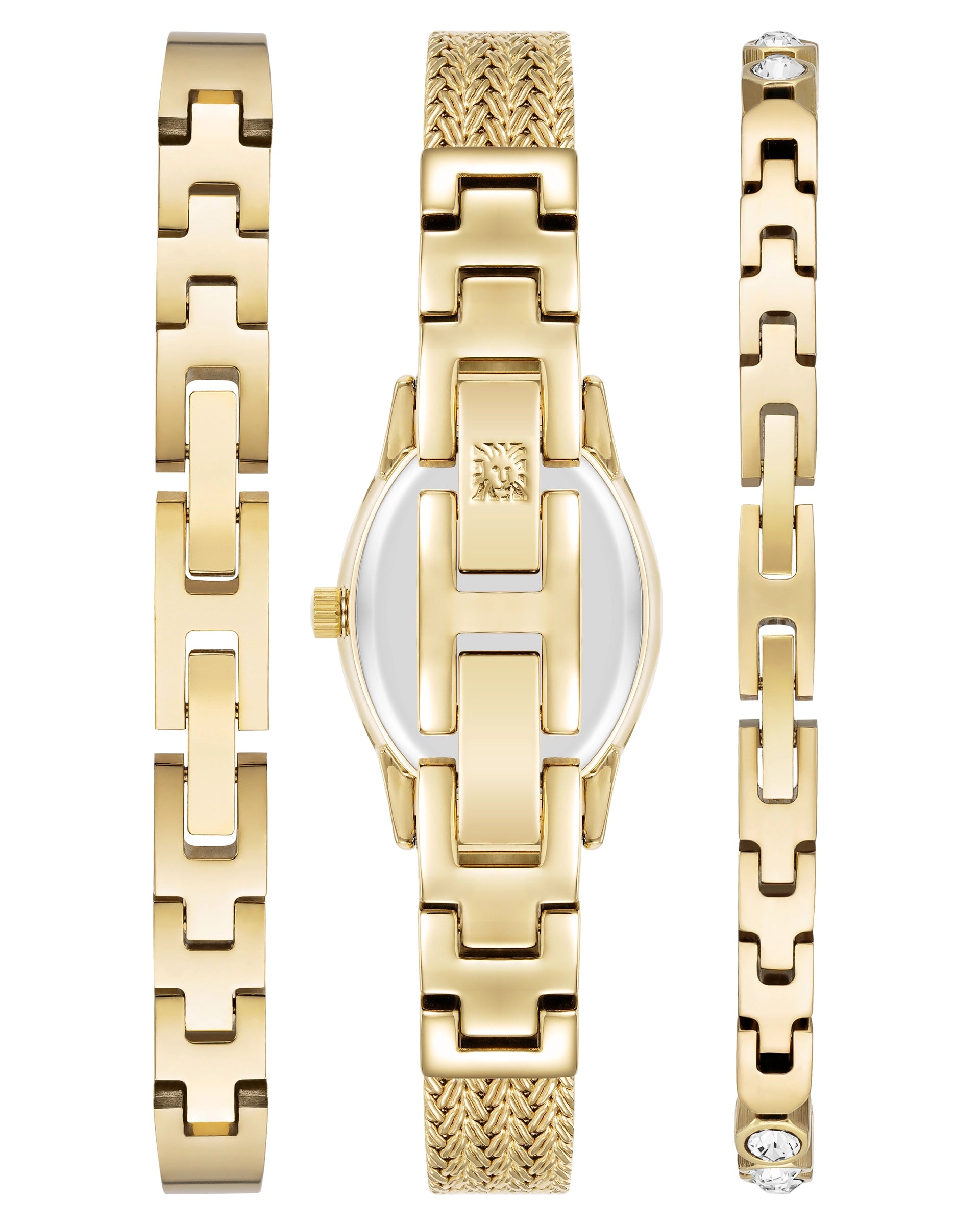 Juego de reloj y pulsera para mujer Anne Klein - Nuevo