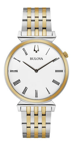 98a233 Reloj Bulova Quartz Regatta Plateado/dorado - Plateado/dorado - Dorado - Color Diamond Gold Champagne - Vitrina