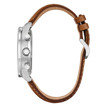 Reloj Citizen Eco Drive Weekender Cronógrafo de Cuarzo para Hombre, Acero Inoxidable, 44mm - Vitrina