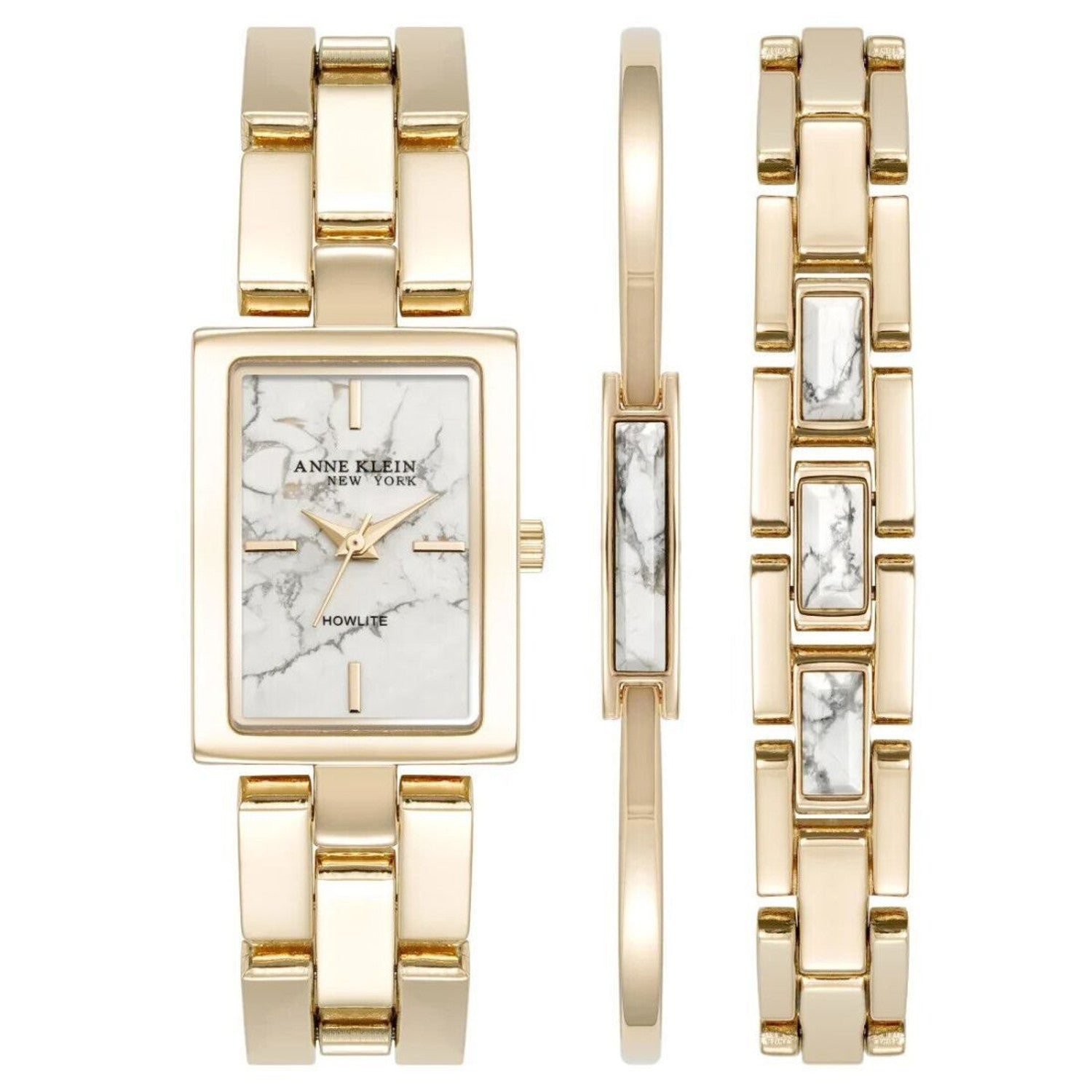 Juego de pulsera y reloj Anne Klein para mujer - Nuevo