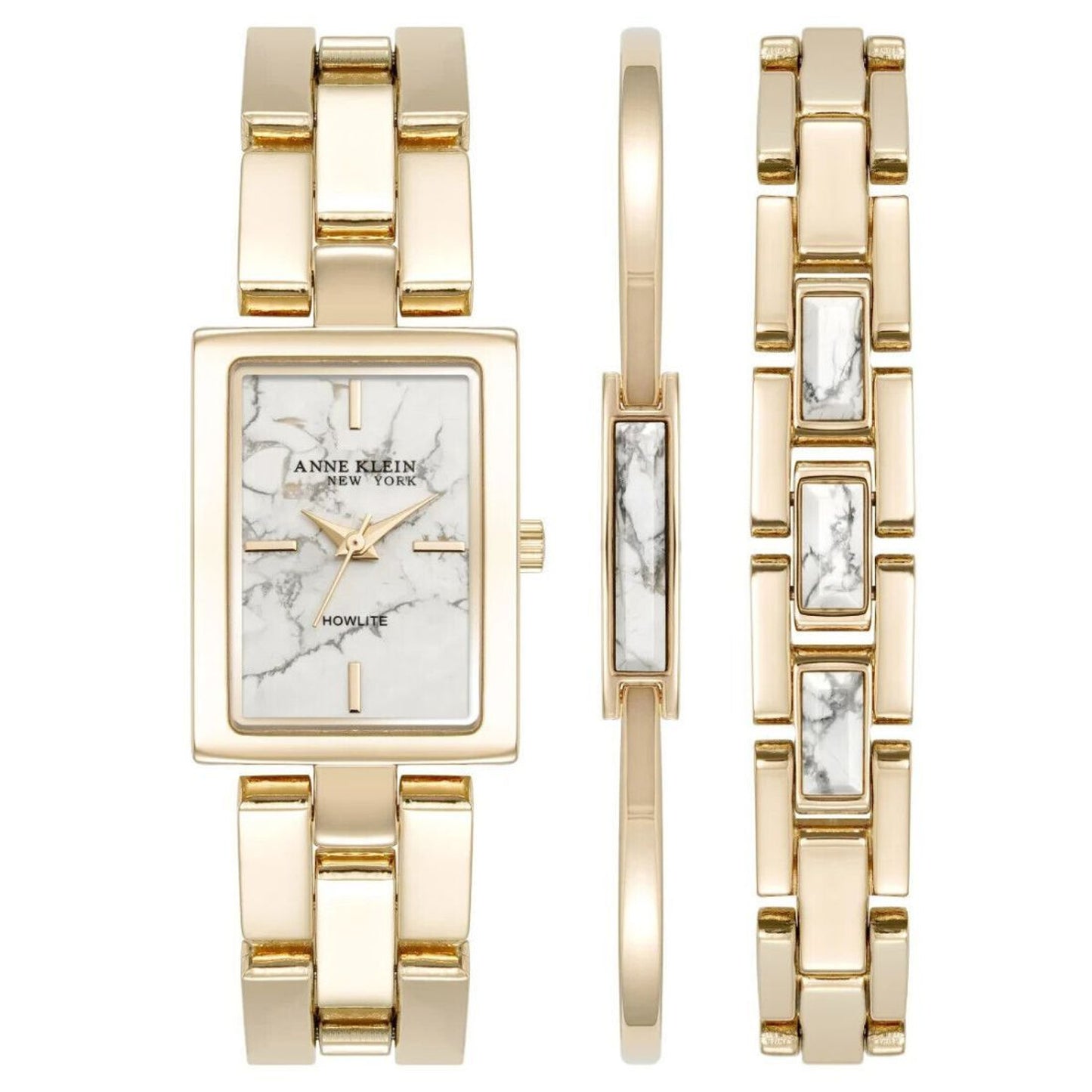 Juego de pulseras y relojes Anne Klein  para mujer - Vitrina