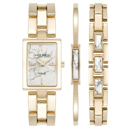 Juego de pulseras y relojes Anne Klein  para mujer - Vitrina