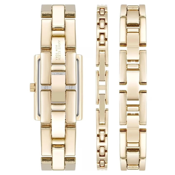 Juego de pulsera y reloj Anne Klein para mujer - Nuevo