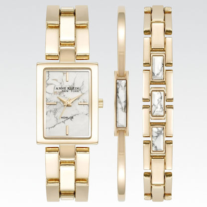 Juego de pulseras y relojes Anne Klein  para mujer - Vitrina