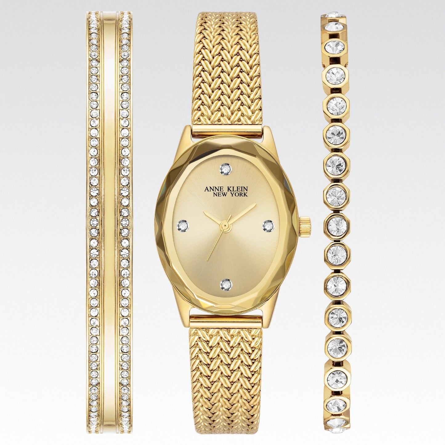 Juego de reloj y pulsera para mujer Anne Klein - Vitrina