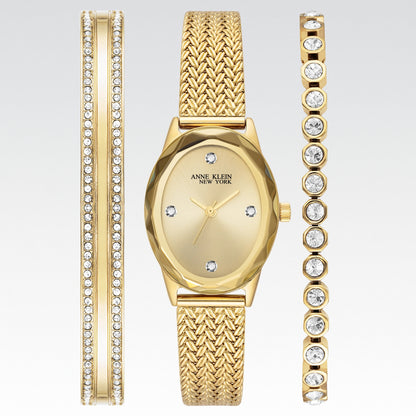 Juego de reloj y pulsera para mujer Anne Klein - Vitrina