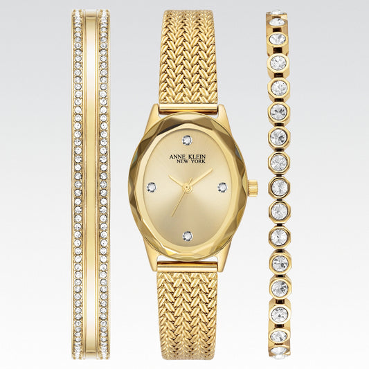 Juego de reloj y pulsera para mujer Anne Klein - Vitrina